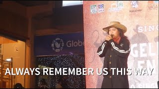 Always Remember Us This Way Cover By