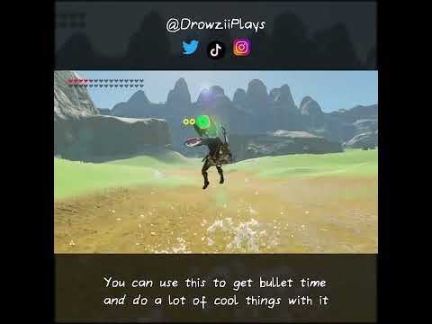 Chuchu Jelly Jumping | BOTW Glitch #shorts