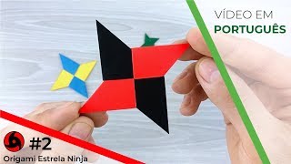 Origami Estrela Ninja #2 - Shuriken