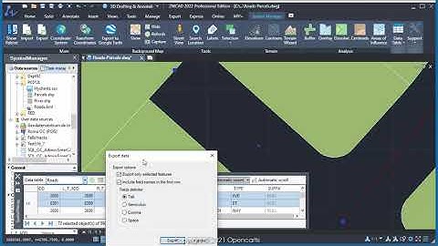 Create a drawing Table from the Data Grid (ZWCAD) - Spatial Manager Blog