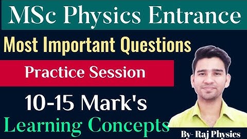 BHU,JNU,DU,CUCET,HCU,CU Msc Entrances|  Previous Year Problems| Msc Physics Entrance|Thermal