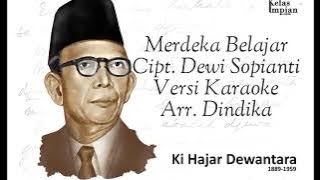 Merdeka Belajar|Versi Karaoke|Dewi Sopianti