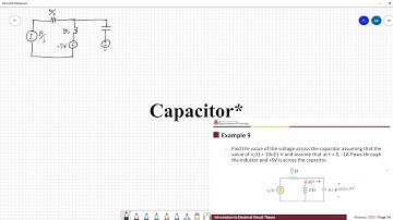 EEE132 - Electric Circuit Theory II: Laplace Transform Circuit Applications Part II