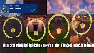 Fortnite - ALL Mirrorscale Token Locations (Perseus Level Up Quests)