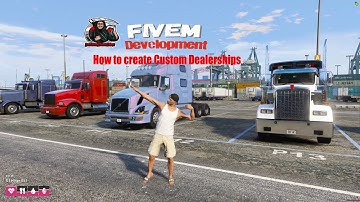 Fivem Development: How to set up custom dealerships for your server #qbcore #fivem #gtaroleplay
