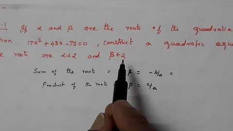 Theory of Equation for Plus Two Part 3
