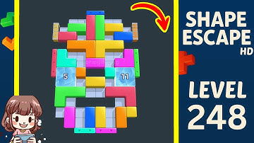 Shape Escape Level 248 Solution Walkthrough