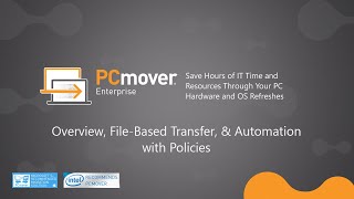 Laplink PCmover Enterprise - Overview, File-Based Transfers, & Automation with policies. screenshot 3