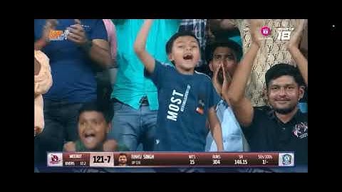 Noida Kings vs Meerut Mavericks UPT20 Match Highlight Rinku Singh ka tabadtod ballebaji#❤️❤️❤️##