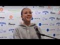 Kamila Valieva trying to speak in English )
