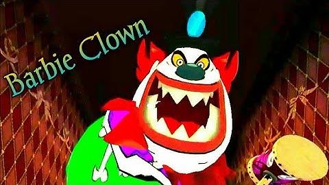 Playing Barbie Clown Scary Game. Horror Adventure (Early Access)