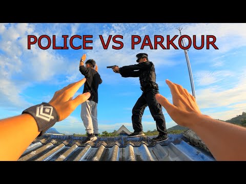 Parkour VS Police Shocking 