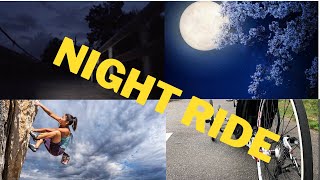 Recumbent Trike; 2020 Riding ICE VTX at night on the Neuse River Trail and Greenway