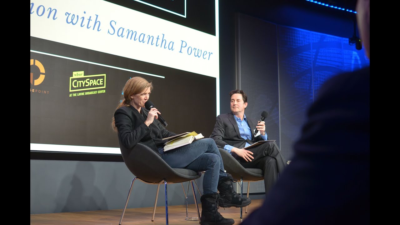 NEID Conversation with Samantha Power at CitySpace