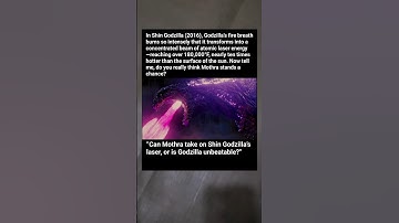 Shin Godzilla’s 180,000°F Laser Breath: Can Mothra Survive?