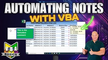 How To Easily Automate & Customize Notes With VBA For Beginners