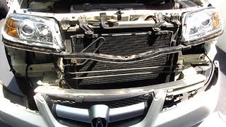 Acura MDX  Front Bumper Removal