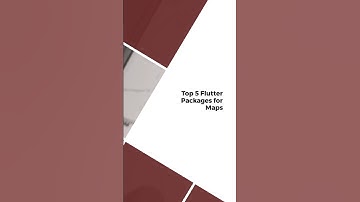 MAP OUT Your Success with the BEST 5 Flutter Libraries