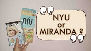 REVIEW BLEACHING for Virgin Hair | Review Miranda Bleaching | Review NYU Bleaching