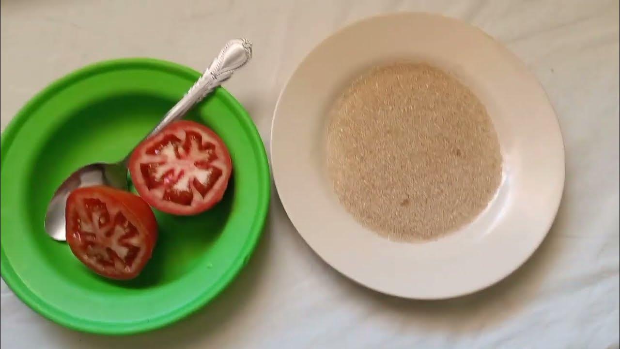 How To Make Tomato,Coffee And Sugar scrub//Get rid of Acne,blackheads