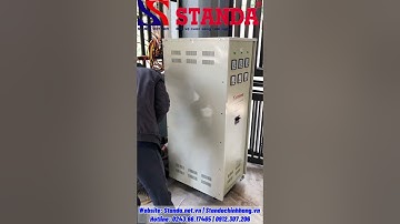 Lắp Đặt Ổn Áp 60KVA STANDA 3 Pha Chuẩn Chỉ, Chạy Thử Ngon Lành Cho Khách Hàng
