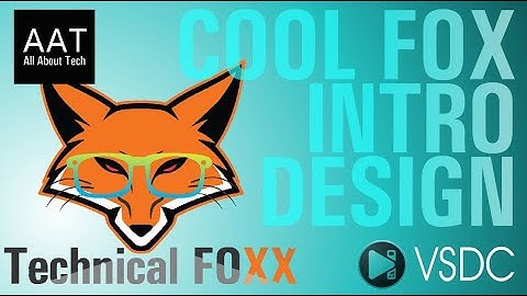 COOL INTRO for YOUTUBE | VSDC Free video editor