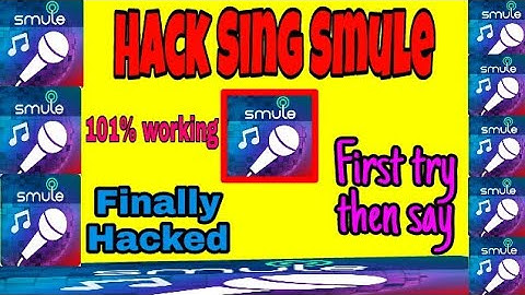 How to hack Sing! Karaoke by smule v5.0.7 without root (100% working new) {WITH PROOF}
