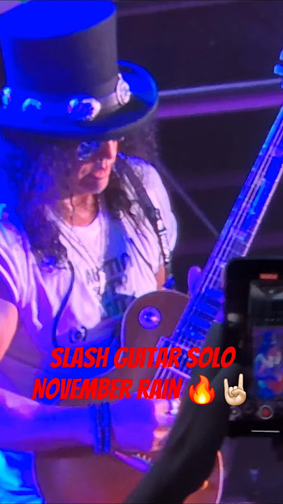 Guns N Roses - November Rain Slash Guitar Solo Live London Wembley Stadium 26.06.25 #fire #live #gnr