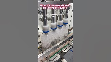 Tutorial y manual de funcionamiento de una Llenadora de Botellas con Agua y Aceite Automática