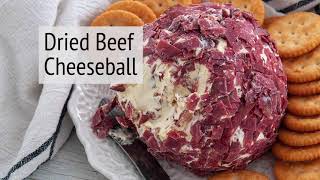 Dried Beef Cheese Ball