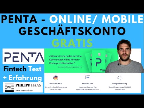 Penta -  so kostenloses Geschäftskonto in 10 Minuten eröffnen (Test+Erfahrung)