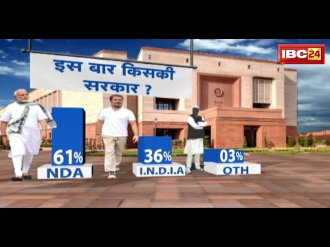 Lok Sabha Opinion Poll 2024 : इस बार किसकी सरकार ? #OpinionPollIBC24