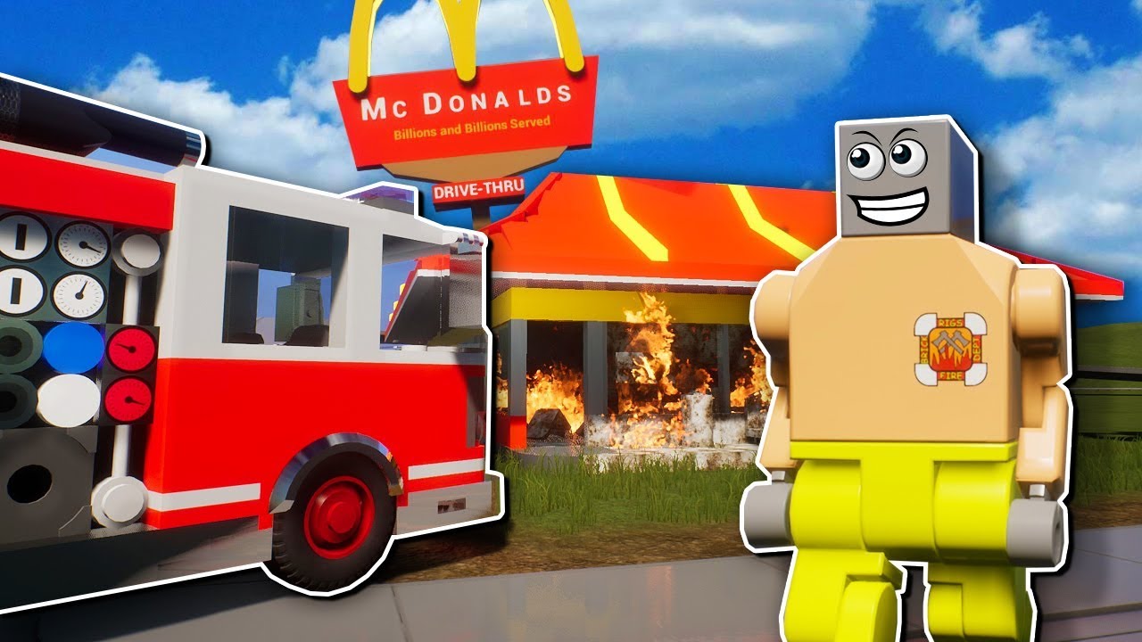 gmod rp rules We Blew Up Lego McDonald's So We Could Sell Fruit! - Brick Rigs Multiplayer Roleplay