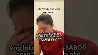 Buhay ISRAEL🇮🇱| ang lakas ng pagsabog; Israel-Iran conflict #israel #ofwlife #caregiver