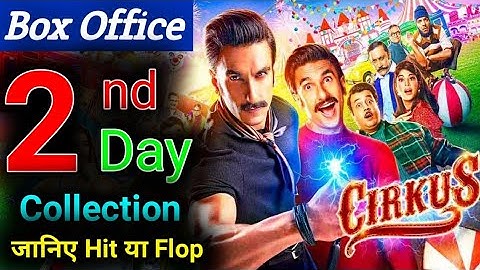 Cirkus Box Office Collection Day 2|Cirkus Movie Second Day Box Office Collection