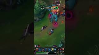 Helping Warwick Get A Quadra With Tank Gnar!🔥#leagueoflegends #gnar #gnarclips #shorts