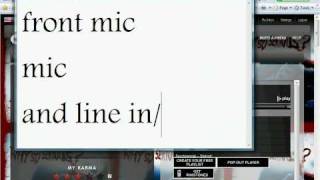 Help me with HyperCam2 on vista, i do not have stereo mix.