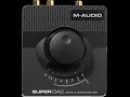 M audio super dac ii  la haute fidlit audio pour votre ordinateur de la boite noire 