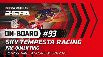 LIVE | OB Car #93 | Pre Qualifying | CrowdStrike 24 Hours of Spa 2023