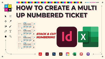 How to Create Multi-Up Numbered Tickets in Adobe InDesign