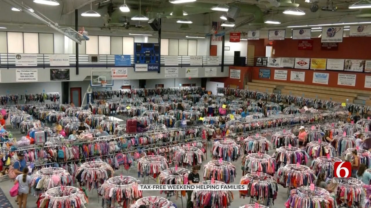 Shoppers Taking Advantage Of Low Prices, Tax-Free Weekend At Broken