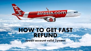NEW - How to refund / cancel AirAsia flight ticket