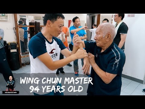 94 Year Old Wing Chun Grandmaster Ip Chun | Martial Diaries_013