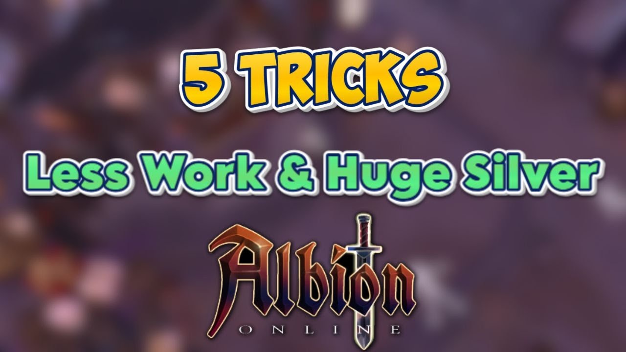 5 простых приемов для МАКСИМАЛЬНОГО повышения эффективности крафта в Albion Online