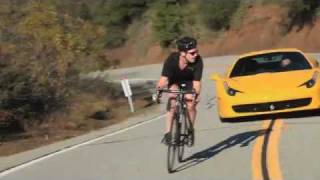 Ferrari 458 Italia Vs. Colnago C59 Italia Teaser
