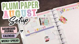Plan With Me ❤️ Plum Paper Vertical Priorities Planner with Live Love Posh Stickers