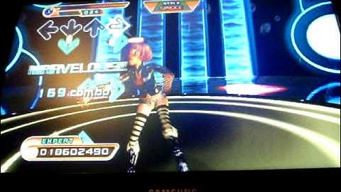 DDR Hottest Party 2  We Can Win The Fight PFC AAA with hands and gimmicks on.