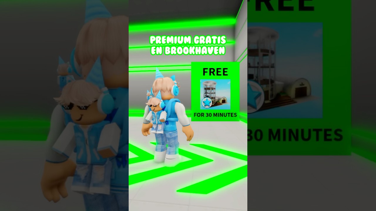 Cómo conseguir el Premium gratis en Brookhaven! 😍🤩 