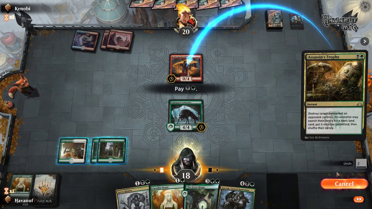 MTGA Abzan Wolves vs Izzet Instants - YouTube