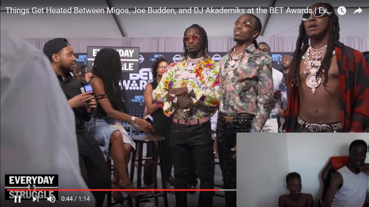 Migos Vs Joe Budden Vs Chris Brown Fight All In One Video Reaction Youtube